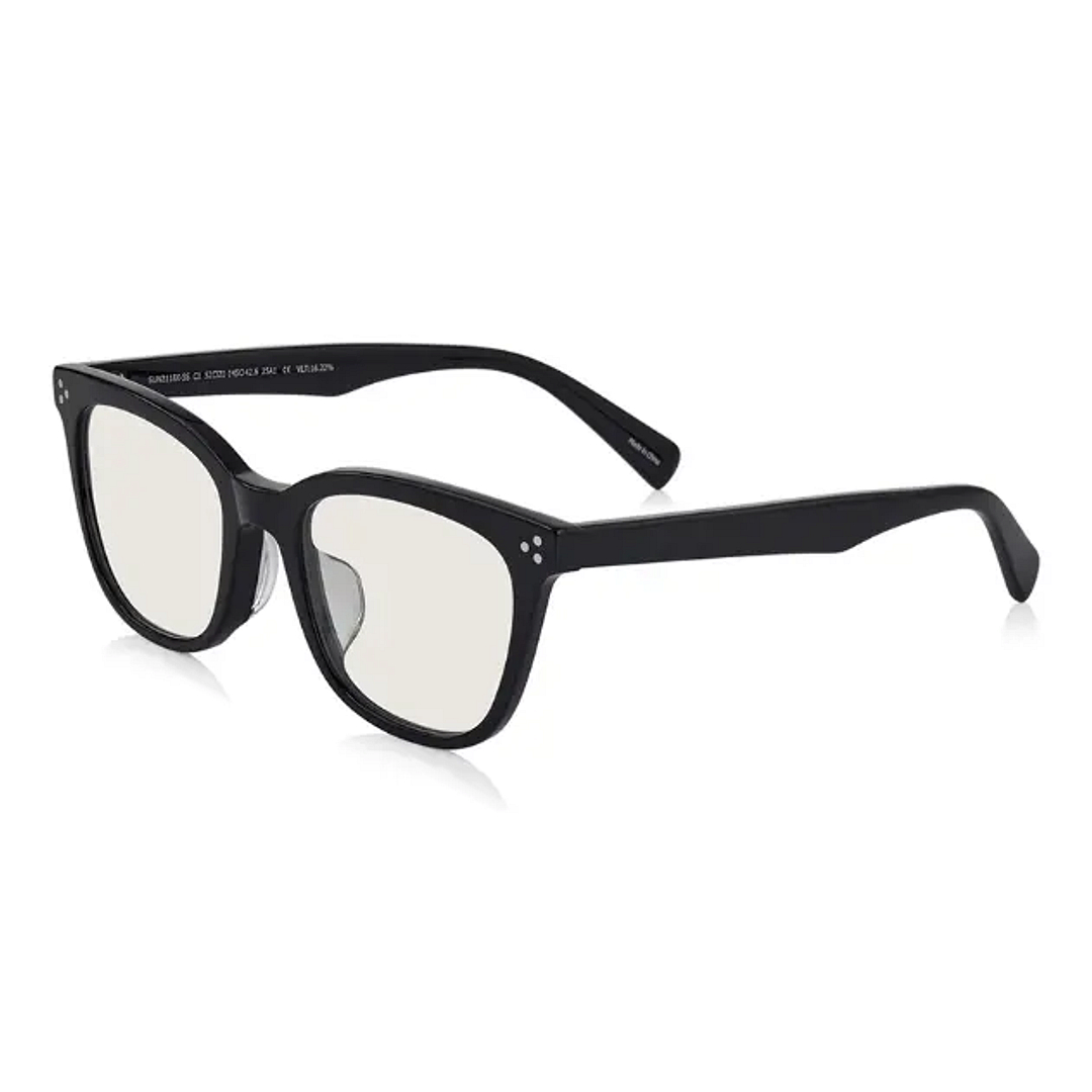 OWNDAYS | SUN Black Full Rim Wellington left side